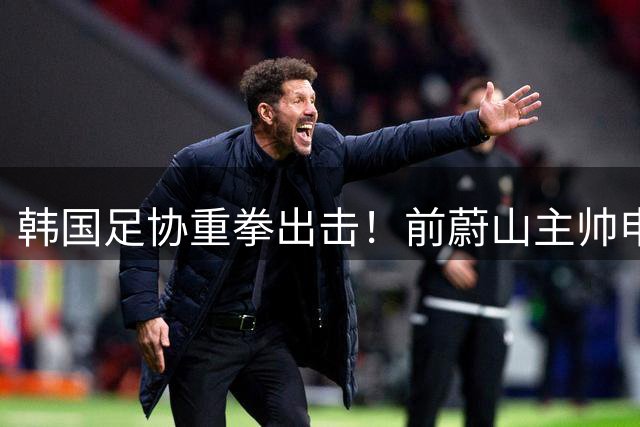韩国足协重拳出击！前蔚山主帅申台龙遭全球禁赛一年